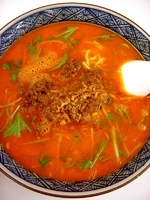 「白胡麻風担々麺」@牡丹園の写真