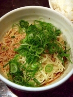 「汁なし担々麺」@きさくの写真