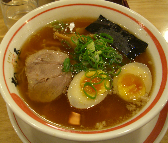 「中華そば&味玉」@ちばき屋 横浜ポルタ店の写真