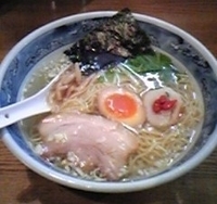 「塩らーめん（650円）」@らーめん しおの風 本店の写真