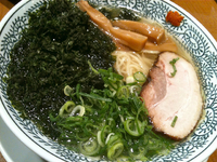 「有明産磯海苔の塩ラーメン（680円）」@丸源ラーメン 彦根店の写真