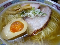 「塩らーめん（680円）」@煮干鰮らーめん 圓の写真