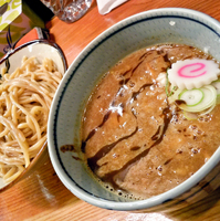 「濃厚つけ麺（並・240g） ￥750」@銀座 朧月の写真