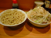 「小つけ ニンニクヤサイアブラ」@ラーメン二郎 八王子野猿街道店2の写真