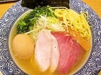 「半熟味玉（塩）芳醇香味そば（850円）」@麺屋 一燈の写真