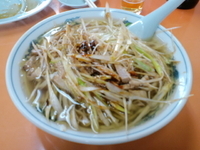 「特製ねぎソバ 750円+ぎょうざ500円」@せいほう 国道店の写真