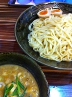 「カレーつけ麺」@ラーメン人生 JET 福島本店の写真
