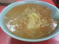 「みそラーメン（本日のサービス）」@中華料理 十八番の写真