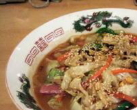 「ドンニみそラーメン  $8」@Fleming Restaurantの写真