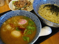「味玉つけそば[800円]+ミニチャーシュー丼[ランチタイム/10」@つけそば 幸喜の写真