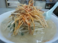 「ねぎみそラーメン（ニンニク）750円」@せきぐちラーメン 東金町店の写真