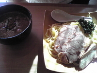 「特製つけ麺（あつもり）」@らーめん がんちゃの写真