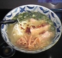 「あっさり塩鶏そば（650円）」@ブラウンの写真