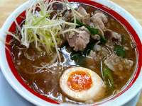 「豚そばブラック（700円）」@ちゃんぽん亭総本家 彦根駅前本店の写真