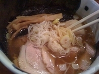 「九十九里煮干 特製らーめん 850円」@東京背脂 銀の豚の写真