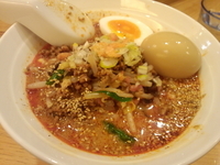 「かつぎや坦々麺+味玉」@かつぎやの写真