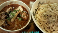 「もやしカラシビつけ麺大盛（カラ・シビ少なめ）+肉増し」@カラシビ味噌らー麺・つけ麺 神田本店の写真