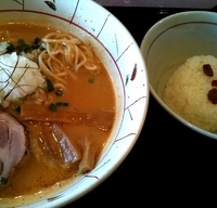 「エスニック麺750円」@麺や亀の写真