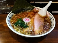 「中華そばさんま香油入り」@二代目 にゃがにゃが亭の写真