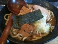 「濃厚狼煙らーめん[大盛330g]（830円）」@狼煙 〜NOROSHI〜の写真