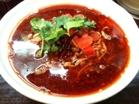 「赤い彗星（850円）」@づゅる麺 池田の写真