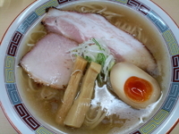 「塩ラーメン 680円」@煮干鰮らーめん 圓の写真