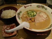 「ラーメンライス（大） ￥880」@天下一品 新大宮店の写真