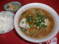 「中華そば定食(750円)」@中華そば へんこつの写真