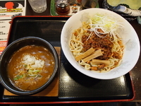 「坦々まぜつけ麺（カレー、300g）」@つけ麺 丸和 春田本店の写真