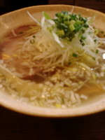 「塩チャーシューめん」@麺 中中の写真