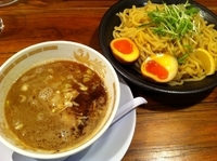 「マー油つけ麺 （中盛）（+味玉）」@胡同製麺の写真