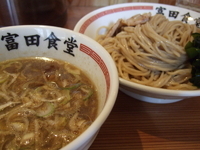 「つけめん（並）」@松戸中華そば 富田食堂の写真