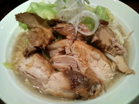 「太麺野菜ブタ増し 麺カタ アブラこってり ニンニク少し」@ラーメン 岩佐の写真