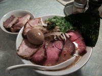 「【肉（29）の日限定】 豚骨醤油ラーメンチャーシュー増し850円」@らーめん・つけめん いつ樹の写真