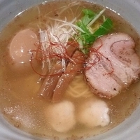 「白醤油らーめん （玉子トッピング）」@麺処 銀笹の写真