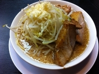 「ラーメン 小盛 （ニンニク有）」@まるぎん二号の写真