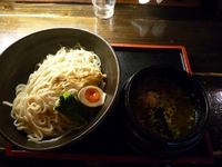 「塩鶏つけ麺 850円 100g増量 100円」@天下ご麺 浜大津店の写真