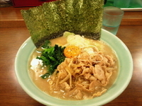 「肉そば（750円）」@横浜家系ラーメン 二代目 肉そば家の写真