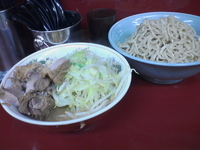 「大豚ラーメン、つけ麺券」@ラーメン二郎 相模大野店の写真