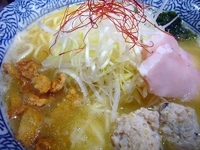 「純鶏白湯（780円）+中盛り（50円）」@麺屋 一燈の写真