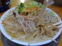 「マッスルみそカレーらーめん(野菜多め) 680円」@マッスルラーメン 力家の写真