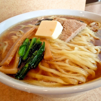 「バターら～めん（麺少なめ） ￥600」@らーめん佐高の写真