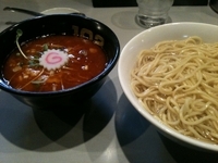 「辛つけめん[大盛]（800円）」@つけめん102 大宮店の写真