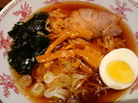 「中華そば 390円」@いろり庵きらく グランデュオ蒲田店の写真