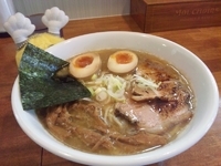 「ラーメン+味玉」@自家製麺 ラーメン慶の写真