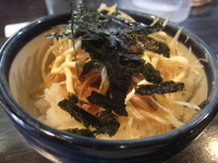 「半熟味玉つけ麺大盛り」@明山の写真