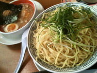 「豚そばつけ麺（880円）」@丸源ラーメン 彦根店の写真