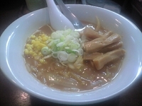 「香りみそらぁめん+メンマ」@北の大草原 四谷店の写真