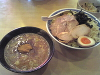 「特製つけ麺」@らーめん がんちゃの写真