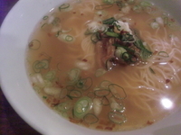 「地鶏ラーメン」@銀座ホールの写真